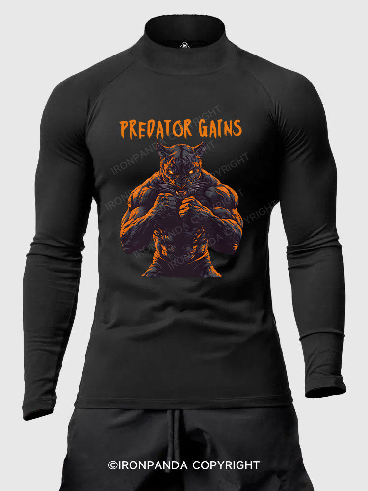 Fierce Predator  Men's Fitted Mock