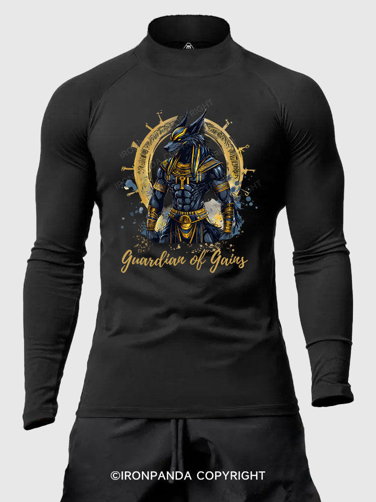 Guardian of Gains Anubis Men's Fitted Mock