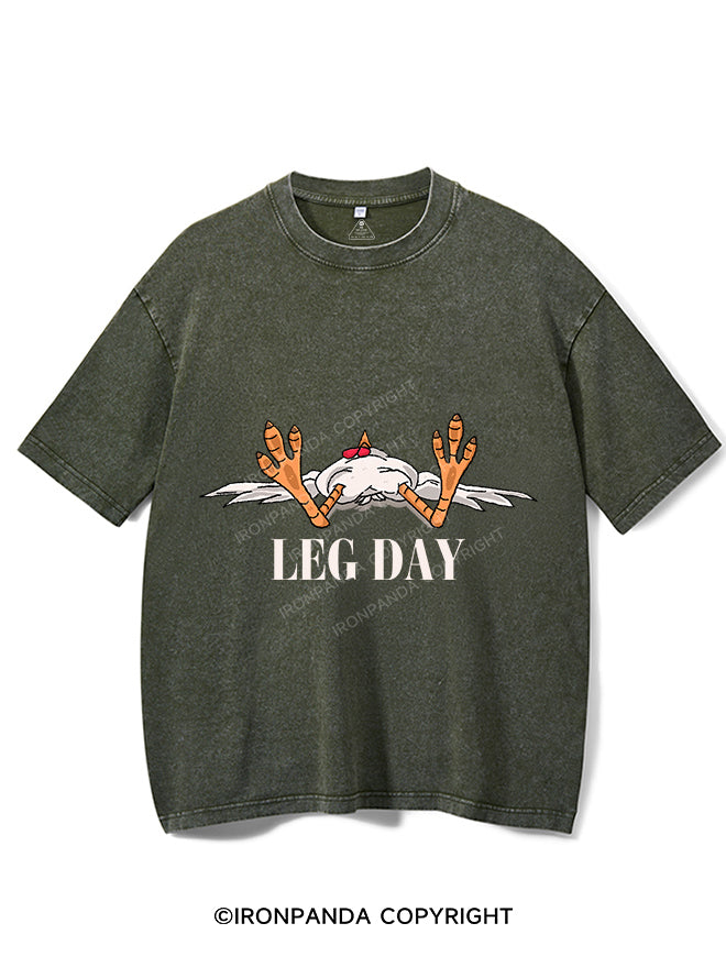 Leg Day Vintage Gym Shirt