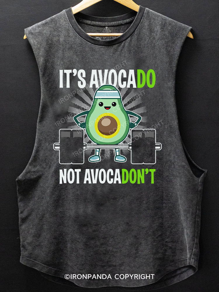 It's Avocado Scoop Bottom Cotton Tank