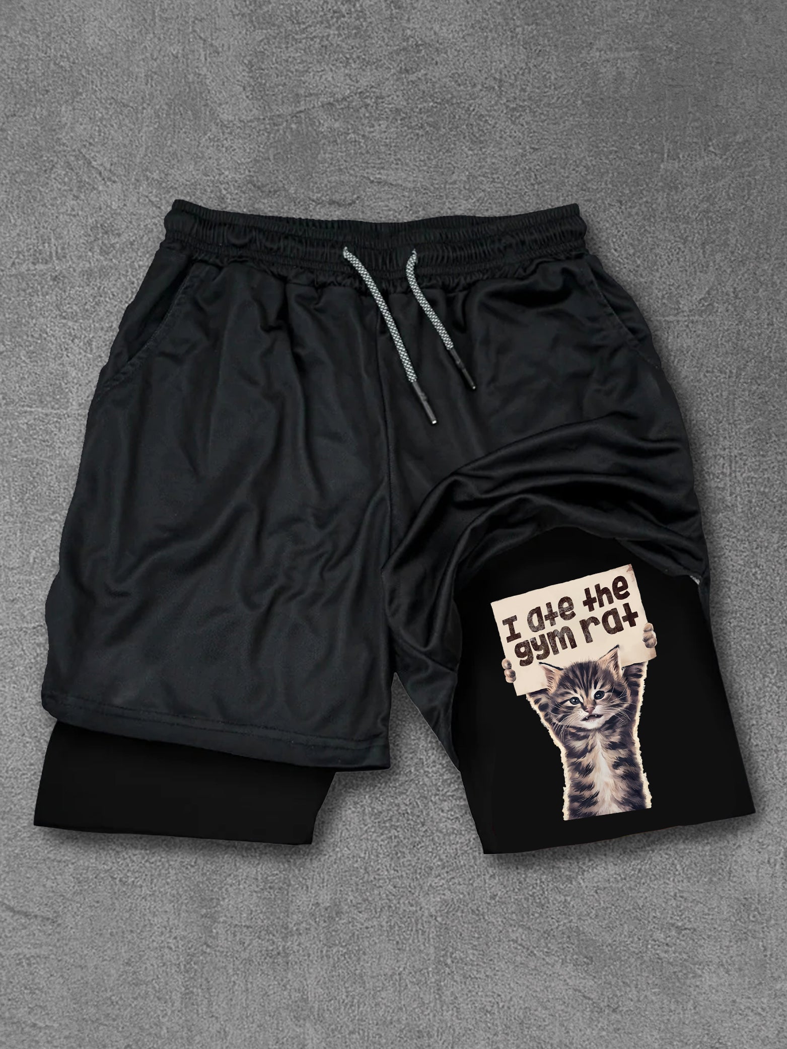 I Ate The Gym Rat Performance Training Shorts