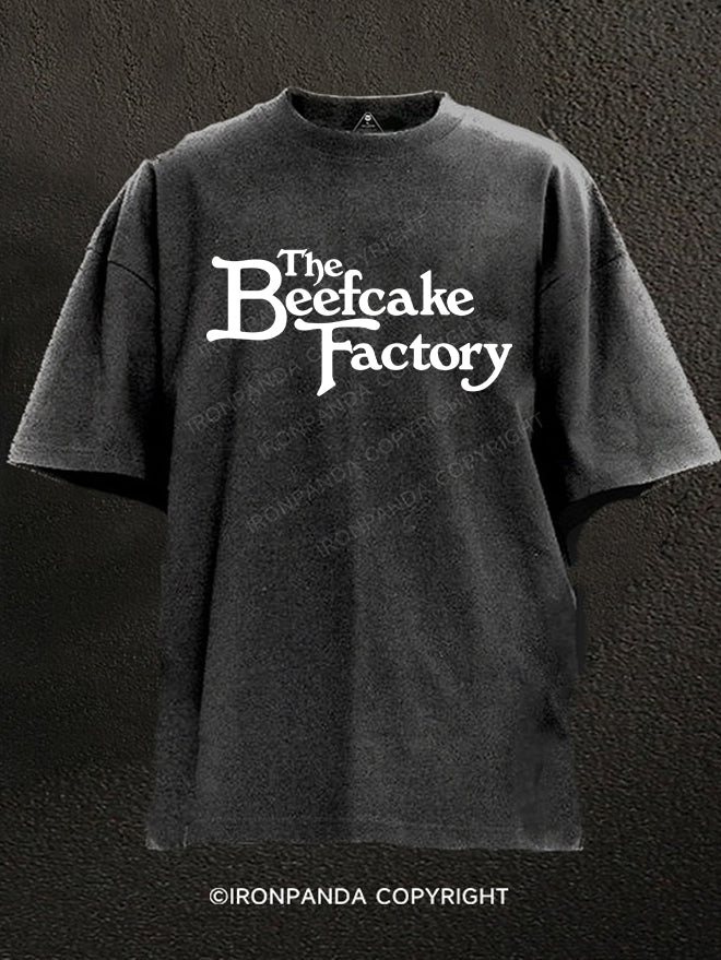 The beefcake factory Washed Gym Shirt