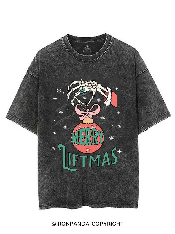 MERRY LIFTMAS VINTAGE GYM SHIRT