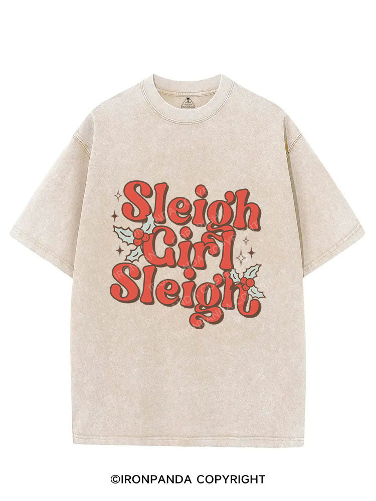 SLEIGH GIRL SLEIGH VINTAGE GYM SHIRT