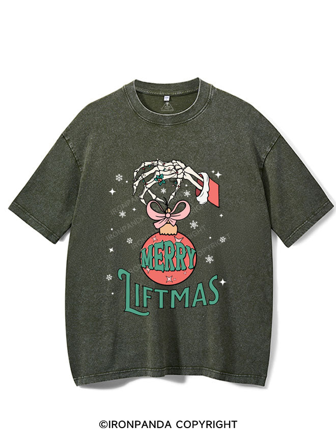 MERRY LIFTMAS VINTAGE GYM SHIRT