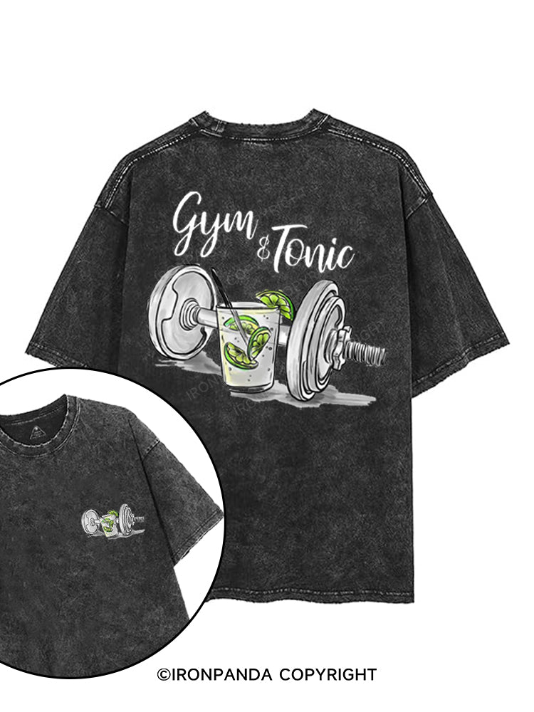 GYM & TONIC printed Gym Shirt