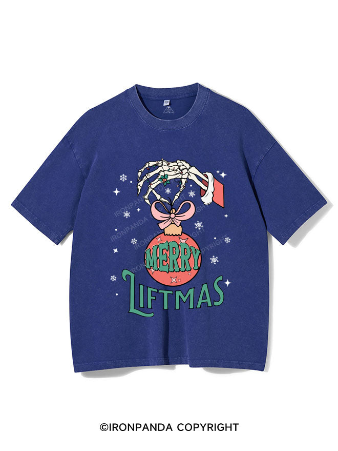 MERRY LIFTMAS VINTAGE GYM SHIRT