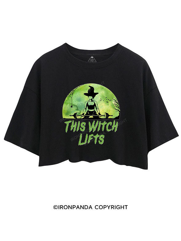 THIS WITCH LIFTS Crop Tops