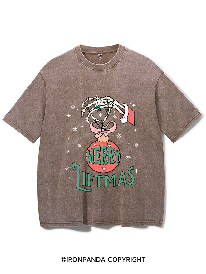 MERRY LIFTMAS VINTAGE GYM SHIRT