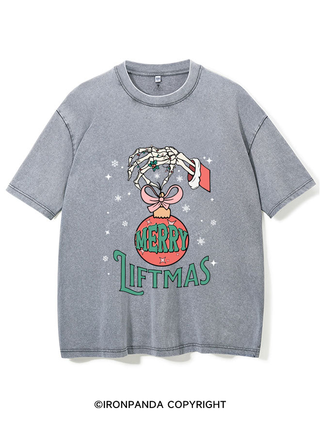 MERRY LIFTMAS VINTAGE GYM SHIRT