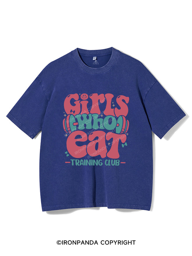 Girls Who Eat Vintage Gym Shirt