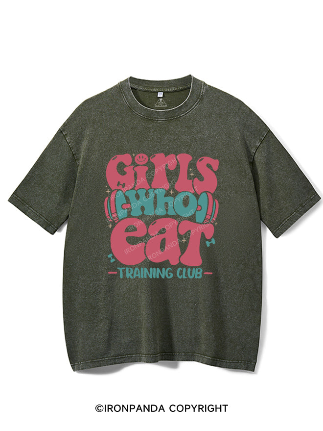 Girls Who Eat Vintage Gym Shirt