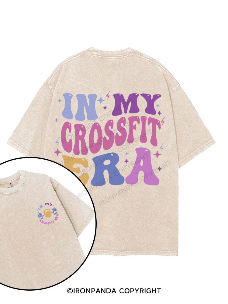 In My Crossfit Era printed Gym Shirt