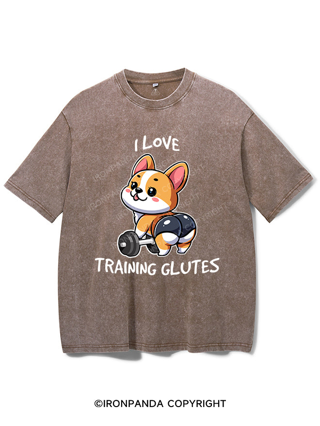 I love training Glutes Vintage Gym Shirt