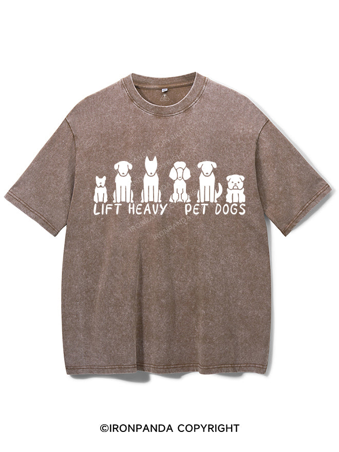 Lift heavy pet dogs Vintage Gym Shirt