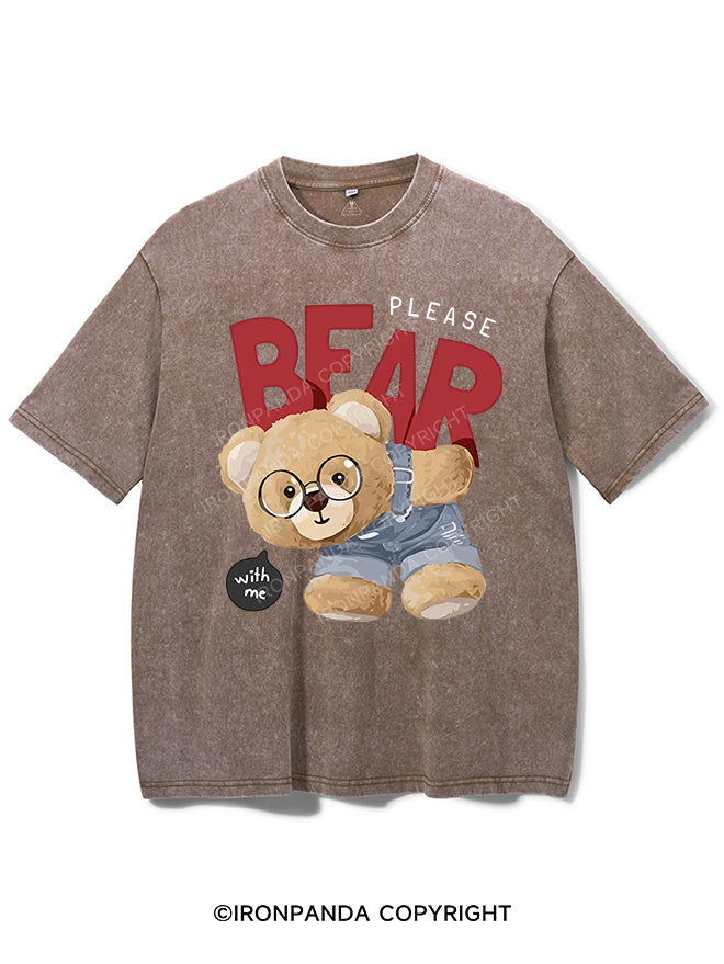 PLEASE BEAR WITH ME VINTAGE GYM SHIRT