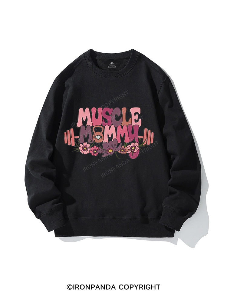 Muscle Mommy Oversized Crewneck Sweatshirt