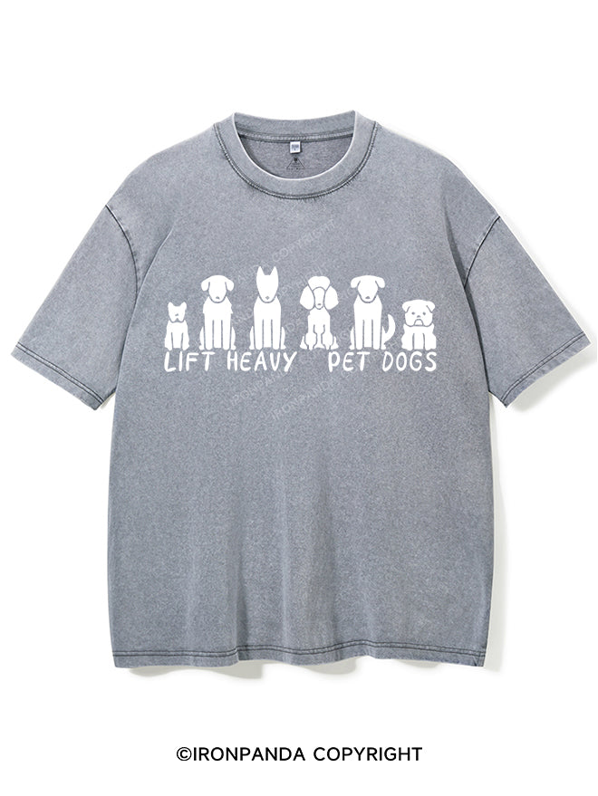 Lift heavy pet dogs Vintage Gym Shirt