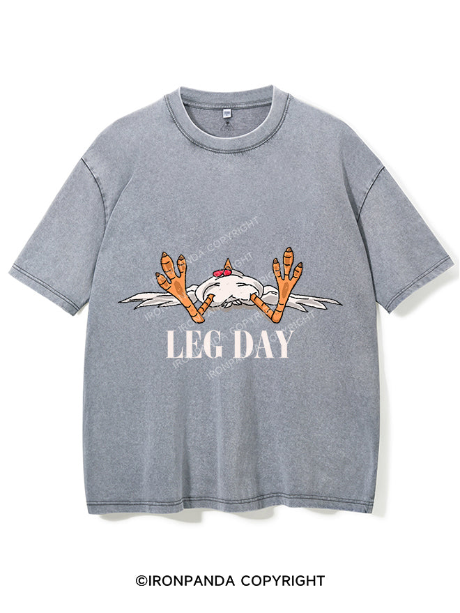 Leg Day Vintage Gym Shirt