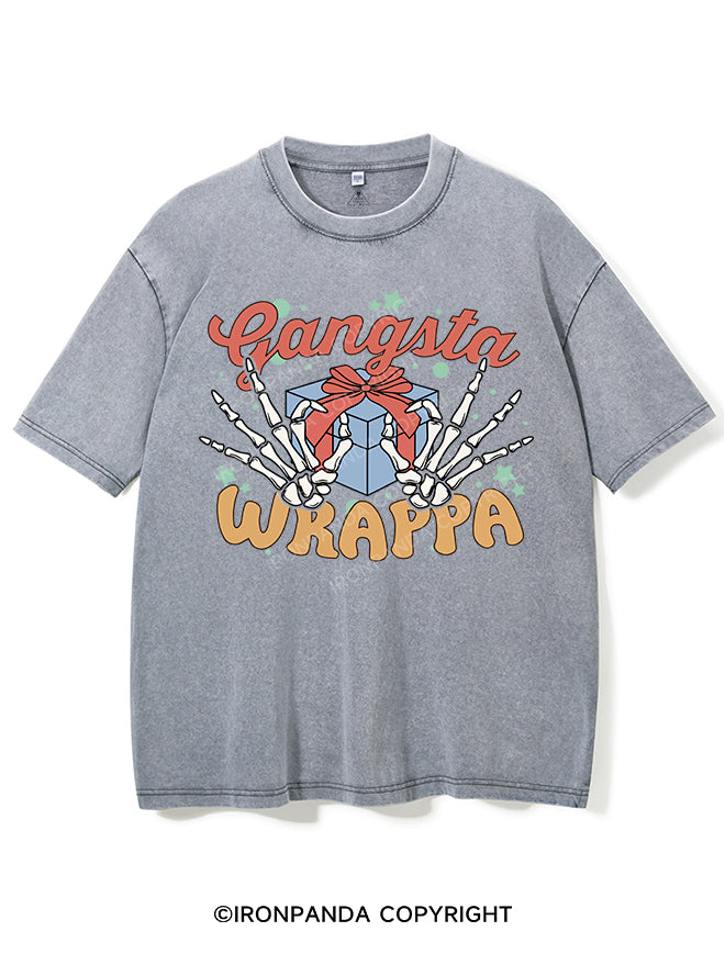 GANGSTA WRAPPA VINTAGE GYM SHIRT