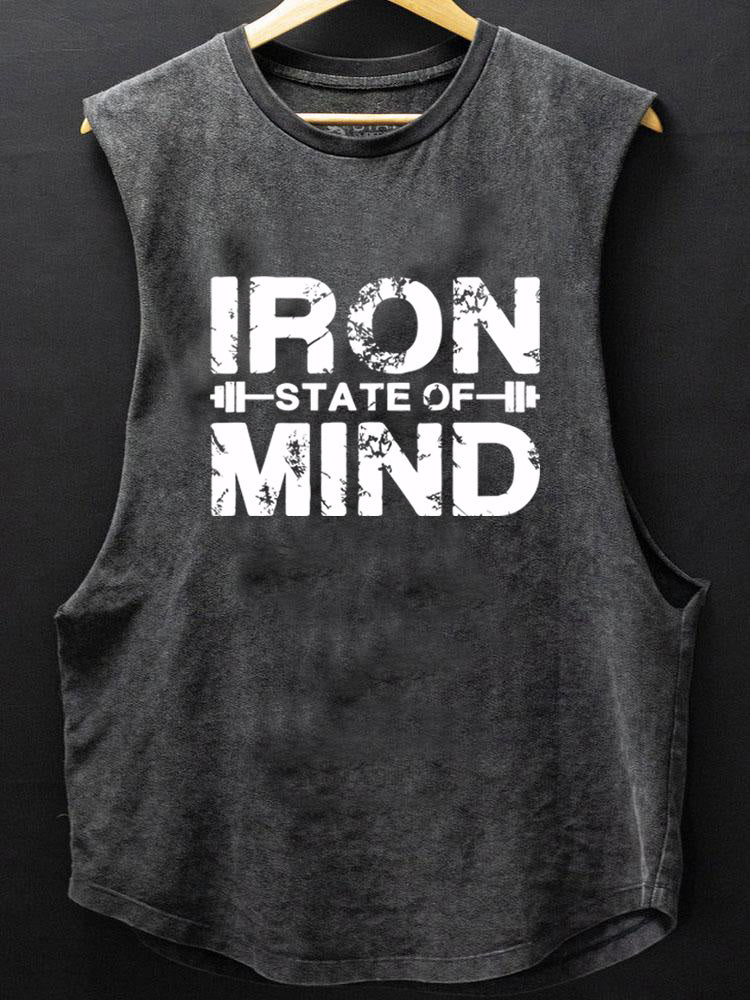 iron state of mind SCOOP BOTTOM COTTON TANK