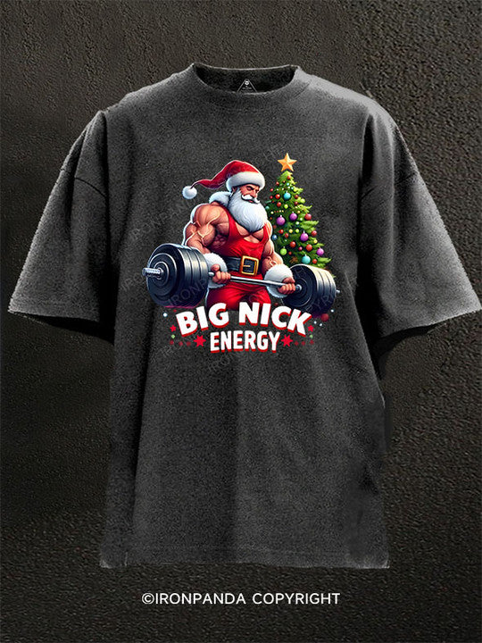 BIG NICK  ENERGY Washed Gym Shirt