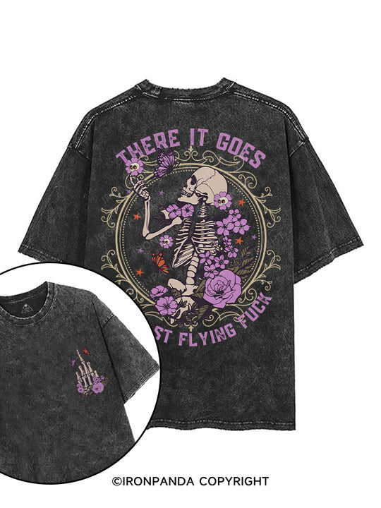 There It Goes My Last Flying printed Gym Shirt