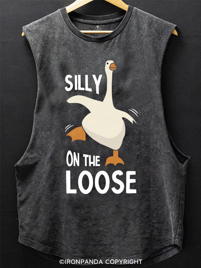 Silly Goose on the loose SCOOP BOTTOM COTTON TANK