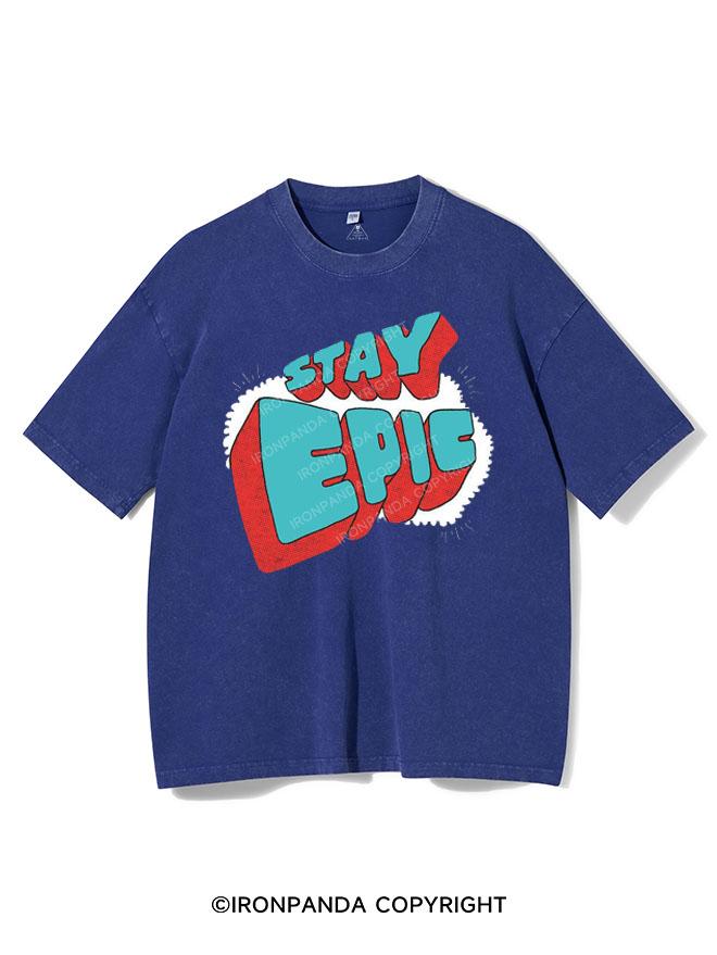 STAY EPIC VINTAGE GYM SHIRT