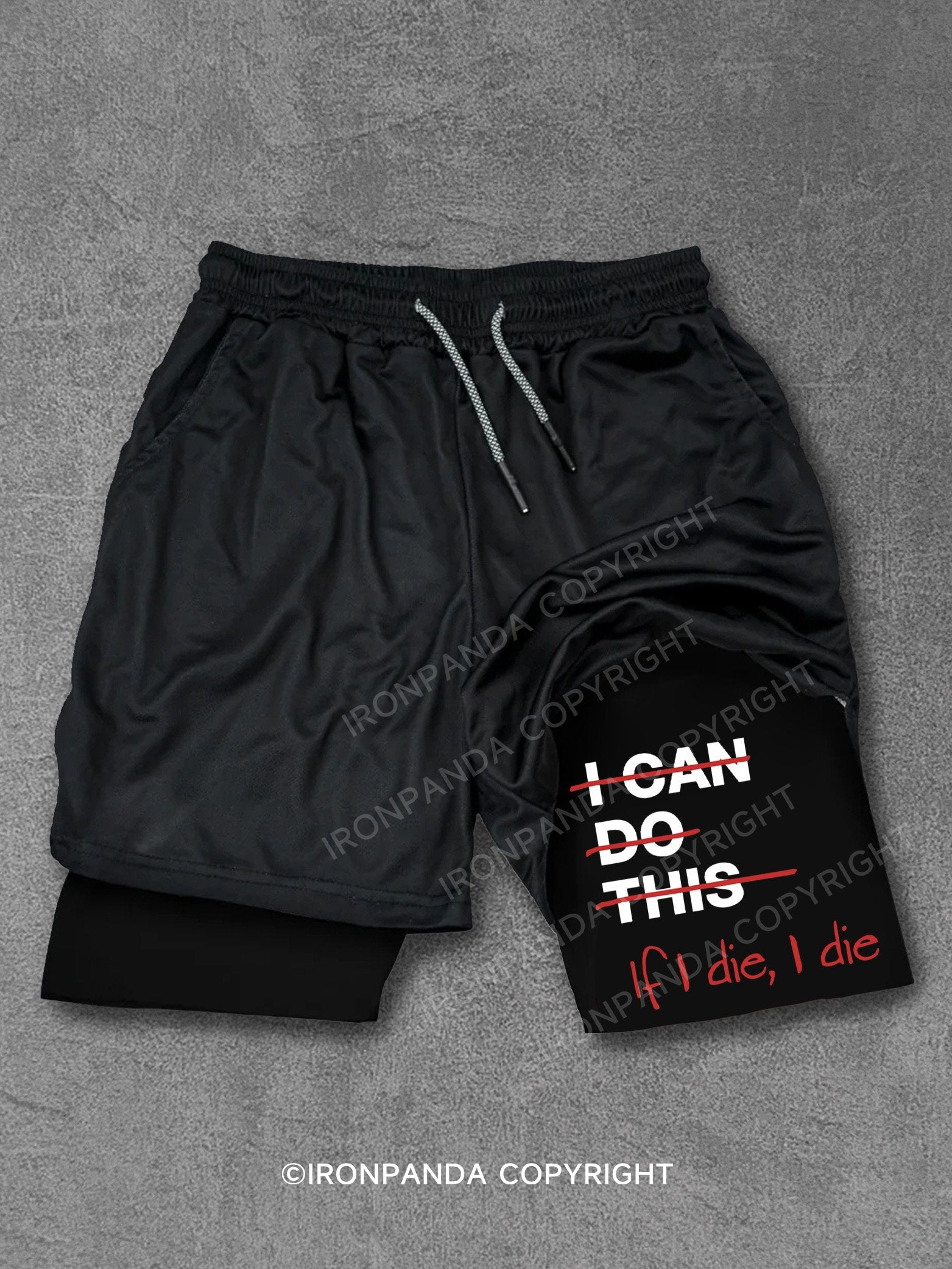 If I die I die Performance Training Shorts