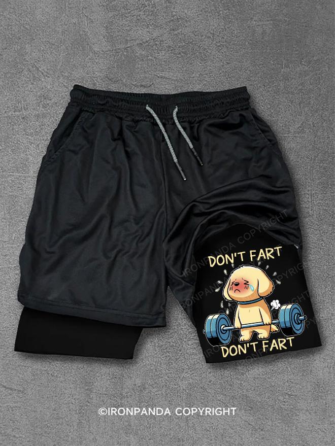 DON'T FART Performance Training Shorts