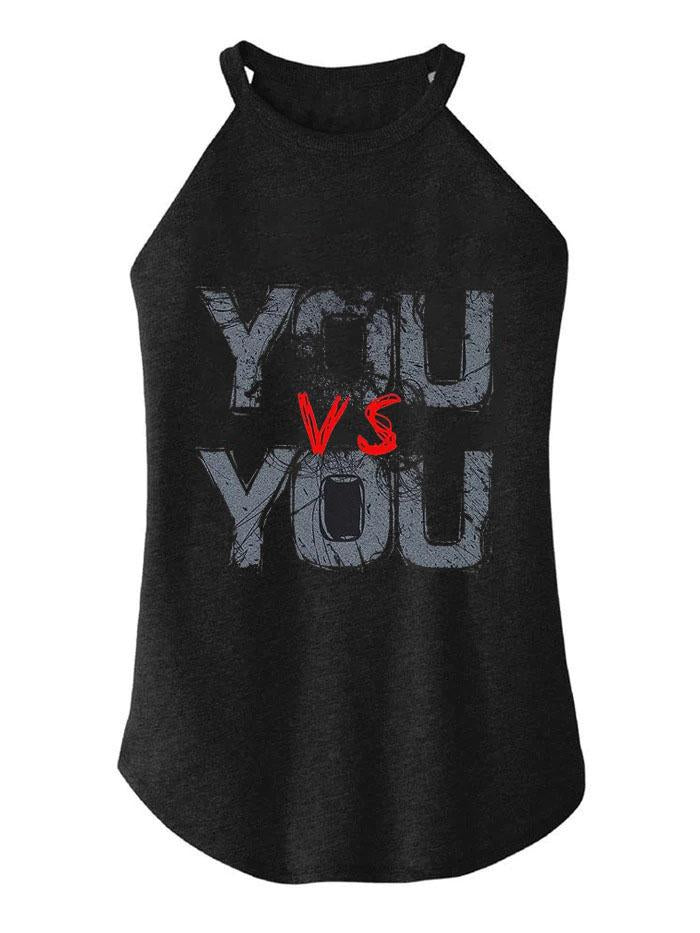 You Vs You TRI ROCKER COTTON TANK