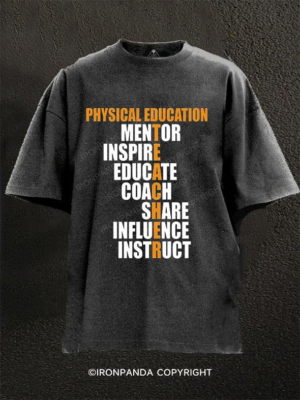 Physical Education Washed Gym Shirt