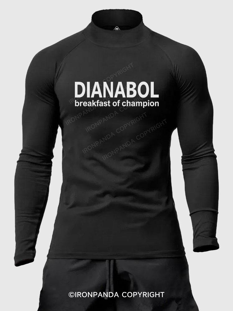 dianabol breakfast of champion Men's Fitted Mock