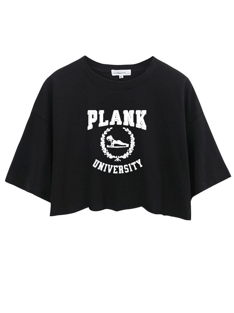 Plank University CROP TOPS