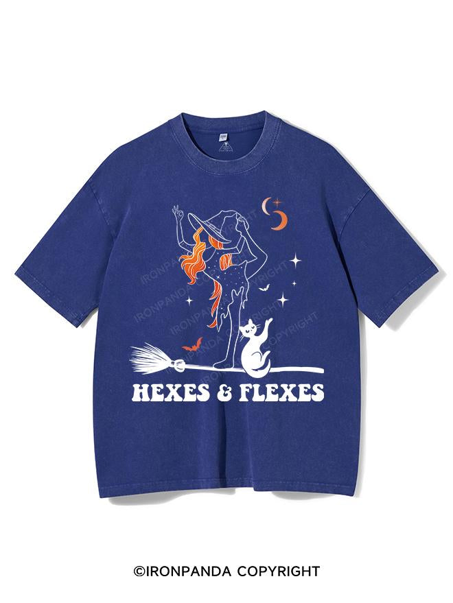 HEXES & FLEXES VINTAGE GYM SHIRT