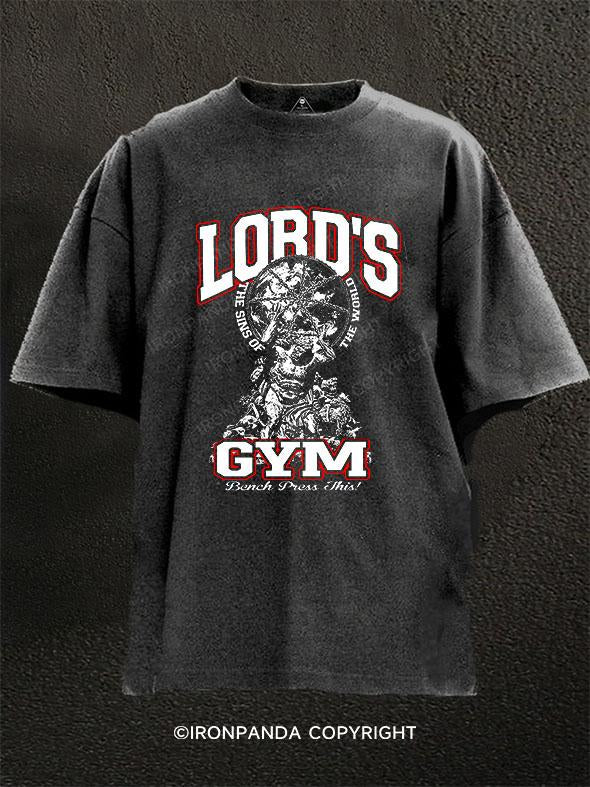 LORD'S GYM Washed Gym Shirt