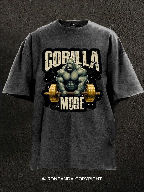 Gorilla Mode Washed Gym Shirt