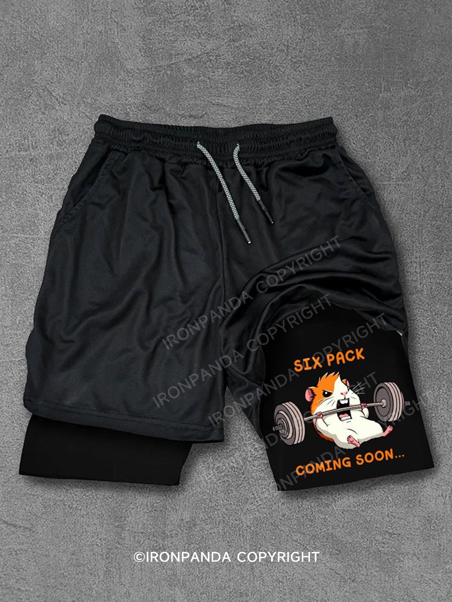 six pack coming soon Performance Training Shorts