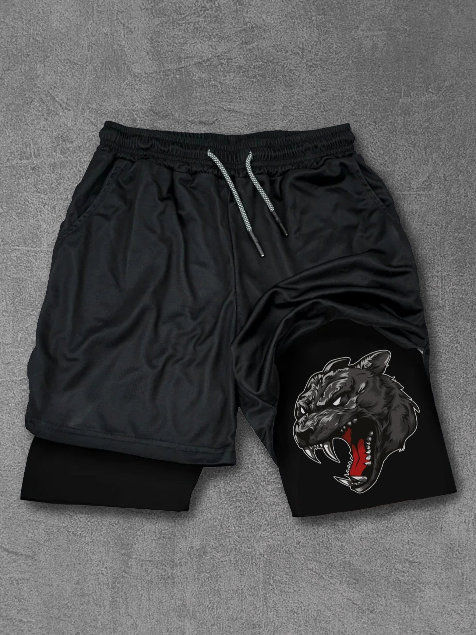 Panther Head Performance Training Shorts