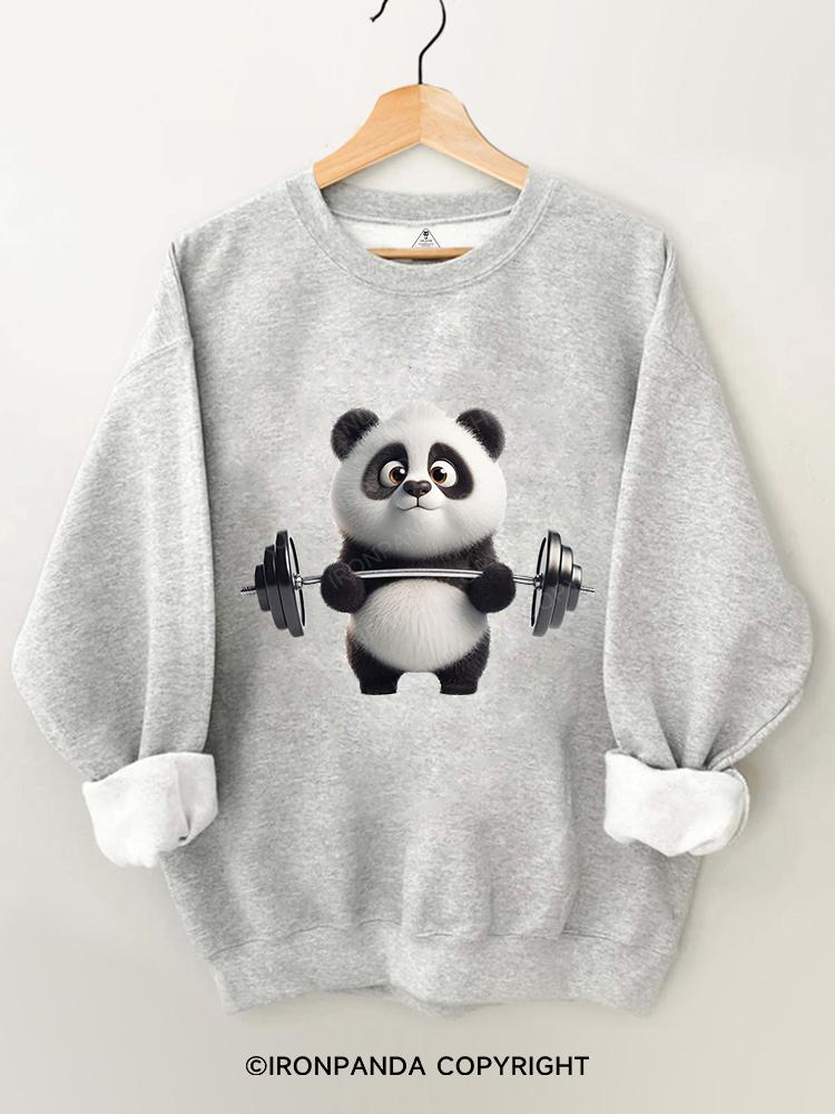 Weightlifting panda Gym Sweatshirt