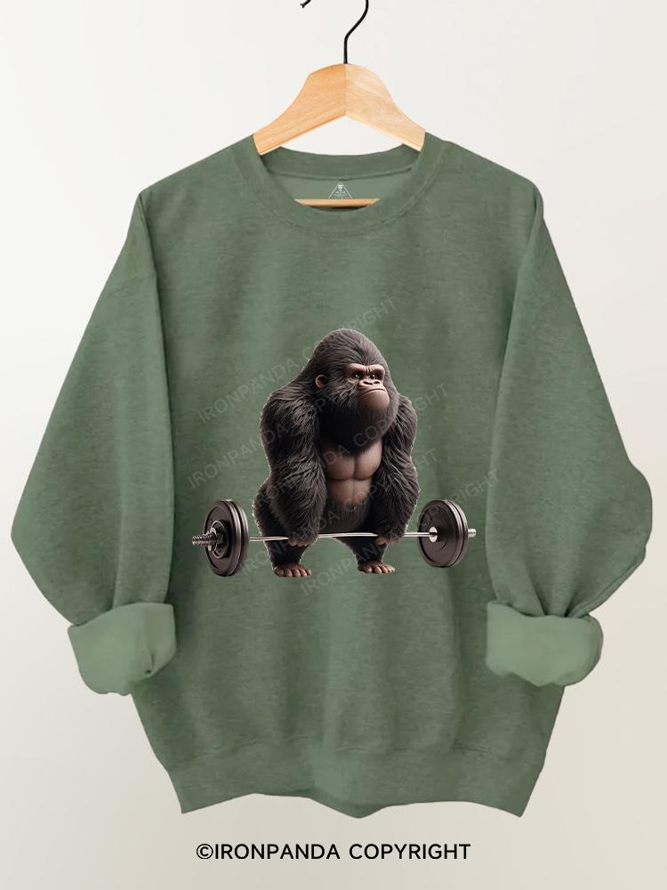 Gorilla lift heavy Gym Sweatshirt