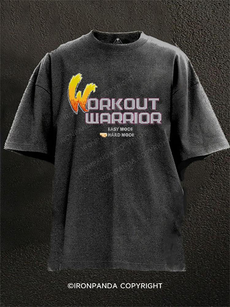 Workout Warrior Washed Gym Shirt