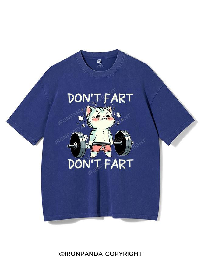 DON'T FART VINTAGE GYM SHIRT