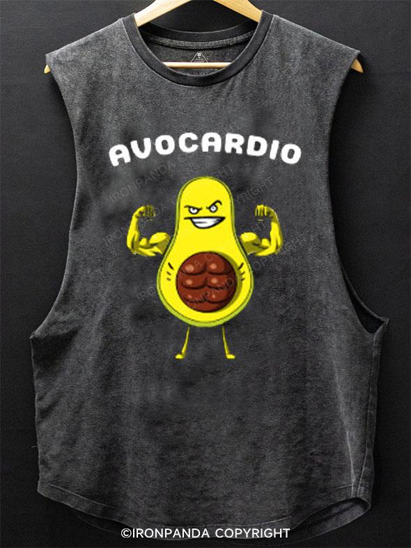 Avocardio Fitness SCOOP BOTTOM COTTON TANK