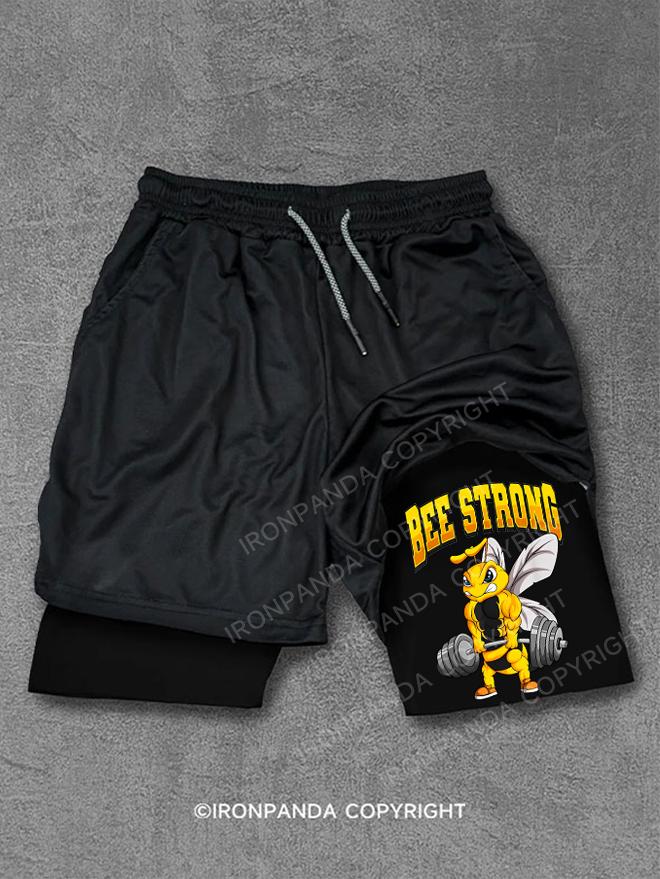 BEE STRONG Performance Training Shorts