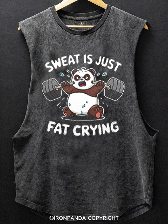 Panda Weightlifting SCOOP BOTTOM COTTON TANK