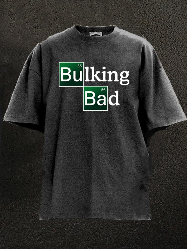 Bulking Bad Washed Gym Shirt