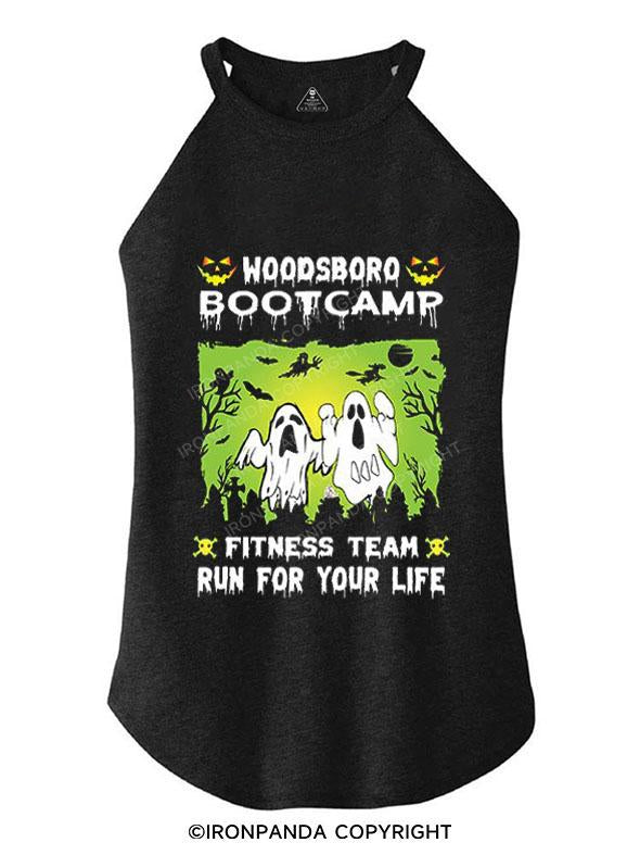 FITNESS TEAM RUN FOR YOUR LIFE TRI ROCKER COTTON TANK