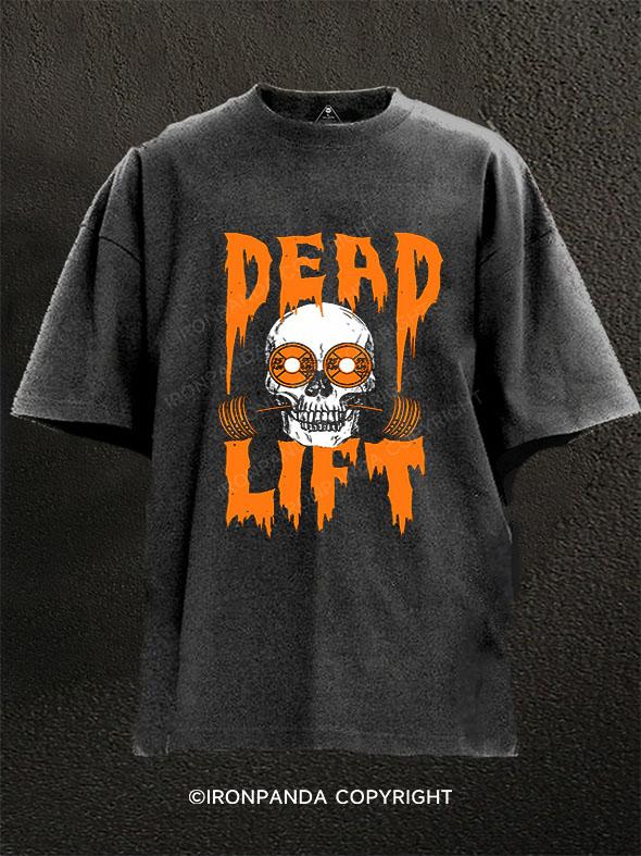 Deadlifts Washed Gym Shirt